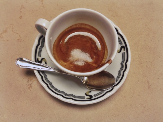 espresso con cioccolato